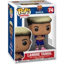Funko Pop Football Barça Lamine Yamal 74 10 cm Vinyl Figür Renkli Koleksiyonluk Figür