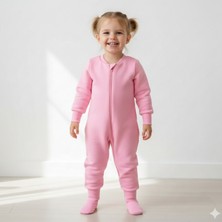 Ella Bonna Fermuarlı Bisiklet Yaka Uyku Tulumu Çoraplı Patikli 2,5 Tog