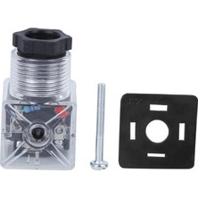 Bh Pnömatik Valf Ventil Ledli Mini Soket 9.4mm 220 Ac/dc