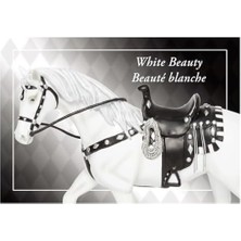 Storemax The Trail Of Painted Ponies Beyaz Güzellik At Figürü, 5,5 Cm, Çok Renkli