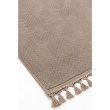 Valery Home Rölyef Aden Vizon Kaymaz Taban Kesme Halı Yolluk Pon Pon