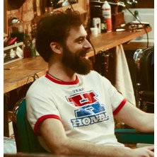 Honda Orjinal H Logolu Beyaz T-Shirt (08HOVT184)