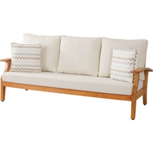 Joy Bahçe Koltuğu - Natural - Üçlü