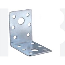 Storemax Mobilya, Dolap Yatak Duvara Sabitleme Köşebent Bağlantı Aparatı L Demiri Gönye 4X4X4 cm (12 Adet)