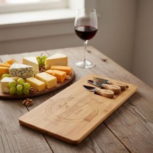 Storemax Bambu Peynir Sunum Tabağı, Meyve Yiyecek Tahta Sunum Tabağı 4 Parça | Doğal ve Şık Bambu Peynir - Lezzetli Atıştırmalıklarınızı Şık Bir Şekilde Sunun!