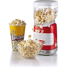 Storemax Ariete Party Time Mısır Patlatma Makinesi Kırmızı 2956/00-2 Dakikada 60 gr Patlamış Mısır Hazırlama, 1100 Watt, Ölçüm Kabı, Kolay Temizleme