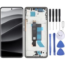 Çelik Pro Xiaomi Uyumlu Redmi Note 14 Pro 5g Ekran LCD Dokunmatik Full Çıtalı