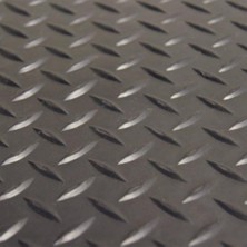 Storemax Kauçuk Rulo "-Plate" - 3 mm x 1,2 M x 0,3 M Rulo - Siyah