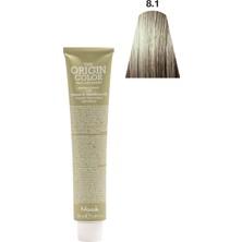 Nook Origin Color Profesyonel Saç Boyası 100ml - Küllü Açık Kumral(8.1-KLASİK KÜLLÜ AÇIK KUMRAL)