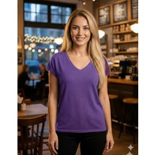 Genel Merserize V Yaka Bluz