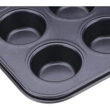 Storemax Safestore Yanmaz Yapışmaz Muffin Kalıbı, 12'li Set