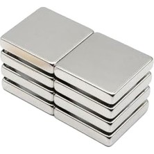 Storemax 25X25X5 mm Kare Mıknatıs - N35 (4 Adet)