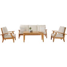 Joy Bahçe Koltuk Takımı - Natural