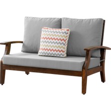 Joy Bahçe Koltuğu - Ceviz - Ikili