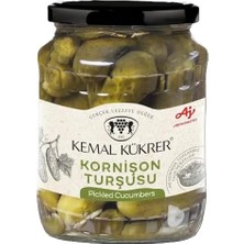 Storemax Kükrer Kornişon Turşu No:2 Cam Kavanoz 680 gr