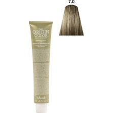 Nook Origin Color Profesyonel Saç Boyası 100ml - Klasik Doğal Kumral/Ana Renk(7.0-ORTA DOĞAL KUMRAL)