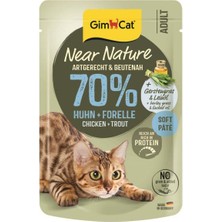 Gimcat Near Nature Tavuklu&alabalıklı 85 gr