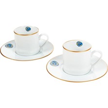 Storemax Concept Nazar Kahve Fincan Seti 2'li 90 ml