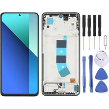 Çelik Pro Xiaomi Uyumlu ‎redmi Note 13 4g Ekran LCD Dokunmatik Full Çıtalı Tft