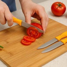 Storemax 6’lı Meyve ve Sebze Kesme Bıçağı Seti – Paslanmaz Çelik, Ergonomik Saplı, Keskin ve Pratik Kullanım