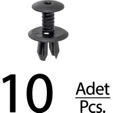 Alpha Auto Part Volkswagen Golf Iv,golf Plus,golf V,polo,passat Için Bagaj Döşeme Paneli Klips-10 Adet