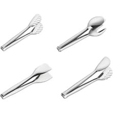 Storemax Çelik Maşa 4'lü Servis Maşası Seti - Servis Takımı