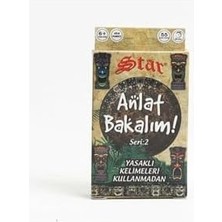 Storemax Star Tabu Kartları Anlat Bakalım Kelime Oyunu Yaş 6+ Serı 2