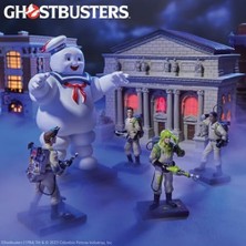 Storemax Department 56 Ghostbusters Village  Mr. Puft Marshmallow Man Heykelcik, 17 Cm, Çok Renkli
