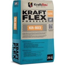 KR-803 Kraft Flex Porselen Yapıştırıcısı Gri 25-1