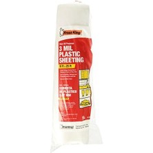 Storemax P1025/3 Polietilen Kaplama, 10' x 25' x 3 Mil, Şeffaf