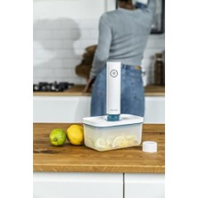 Storemax Fresh & Save Vakum Başlangıç Seti, Plastik, 7 Parçalı, Kutu, Pompa ve Torba Dahil, La Mer