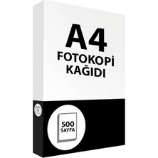 Elitstore A4 Fotokopi Kağıdı 80 gr 1 Paket 500 Yaprak