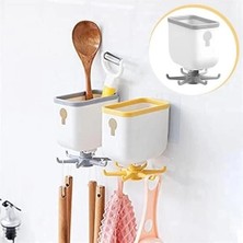 S'82 Pratik Mutfak Askılığı Organizatör ve Mutfak Düzenleyici Çok Amaçlı Askı