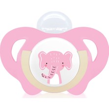 Wee Baby Safari Emzik No:2  6-18 Ay Pembe