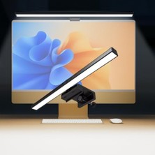 Storemax 30 cm LED Monitör Lambası – 3 Renk Sıcaklığı Ayarı, Dokunmatik Kontrol, 60 Dakika Zamanlama, Modern Tasarım, USB Dc 5V Güç, Abs Gövde, Masa Üstü Işık TB-30SA