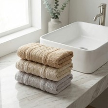 Vienna Home 3’lü El Havlusu Seti 50X90 cm – Pamuklu, Ultra Yumuşak, Yüksek Su Emiş Gücü, Hızlı Kuruyan
