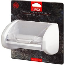 Storemax Tuvalet Kağıtlığı, Plastik, Döner Kapaklı, Beyaz, Yapışkanlı Montaj, 20X10X18 Cm, Geleneksel Tarz