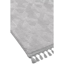 Valery Home Rölyef Aden Vizon Kaymaz Taban Kesme Halı Yolluk Pon Pon