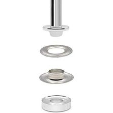 Storemax Halkalar 3/8" Nikel Halkalar ve Alet Bağlantı Elemanları Içerir