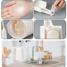 Storemax Kalıp Sabun Öğütücü Sabunluk, Sağlam El Sabunu, Delme Gerektirmez, Sabun Öğütücü, Sabun Törpüsü, Duvar Montajı, Su Geçirmez, Mutfak ve Banyo Için