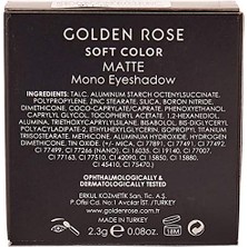 Storemax Golden Rose Soft Color Matte Mono Eyeshadow Tekli Far No: 03