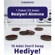 Medexia Company Hazır Emb Besiyeri - 10 Adet Swap