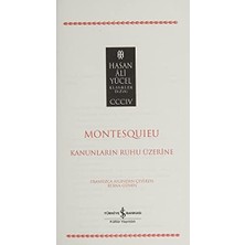 Storemax Kanunların Ruhu Üzerine: Hasan Ali Yücel Klasikler Dizisi
