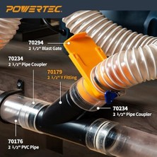 Storemax 70179 2-1/2 Inç Y-Fitting Toz Toplama Hortumu Bağlantısı