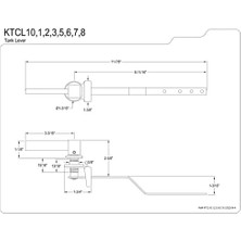 Storemax KTCL10 Claremont Tuvalet Deposu Kolu, Mat Siyah