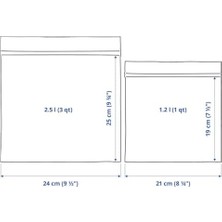 Storemax – Sırt Çantaları Risigillabili Istad, 25 Adet 1,2 L + 25 Adet Için 2,5 L, Dondurucu, Gıda Maddeleri, Renk: Mor, Tot. 50 Adet, Plastik, Mor, Confezione Da 1