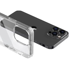 Storemax Labs 15 Pro Max (6.7") Air Hybrid Darbe Emici Tpu + Pc Şeffaf Kılıf (Crystal Clear)