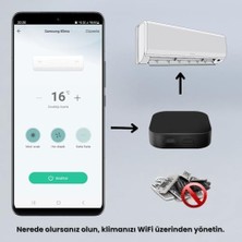 Storemax Uyumlu Dahili Sıcaklık ve Nem Sensörlü Wifi Ir Kumanda (Wak-02)