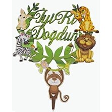 Storemax Benim Marifetlerim - Ahşap Pasta Süsü