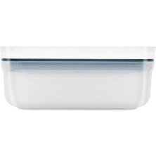 Storemax Fresh & Save Vakumlu Saklama Kabı, S, Plastik, Yari Şeffaf Akdeniz Mavisi